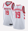 Men's Houston Rockets 19 Tyson Chandler stitched jersey