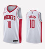 Men's Houston Rockets #10 Eric Gordon stitched jersey