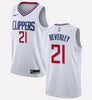 Men's Los Angeles Clippers #21 Patrick Beverley stitched jersey