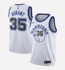 Men's Golden State Warriors #35 Kevin Durant stitched jersey