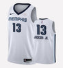 Men's Memphis Grizzlies #13 Jackson Jr stitched jersey