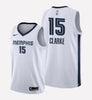 Men's Memphis Grizzlies #15 Brandon Clarke stitched jersey