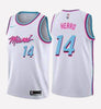 Men's Miami Heat #14 Tyler Herro stitched jersey