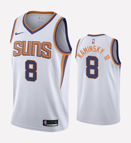 Men's Phoenix Suns #8 Frank Kaminsky stitched jersey