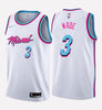 Men's Miami Heat#3 Dwyane Wade stitched jersey