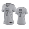 Women's Dallas Cowboys Trevon Diggs Gray Atmosphere Fashion Limited Jersey