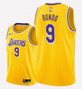 Men's Los Angeles Lakers #9 Rajon Rondo stitched jersey