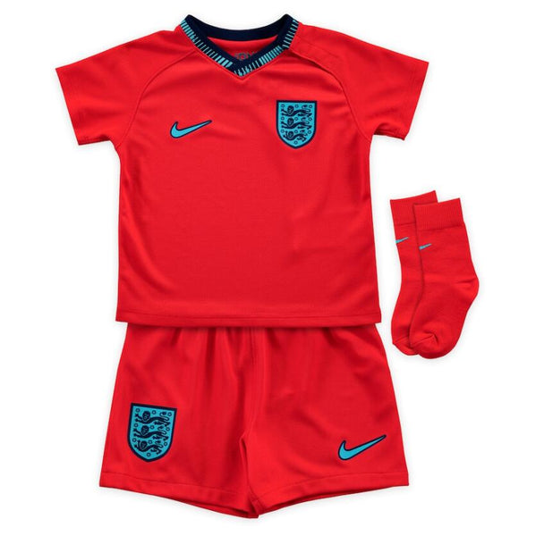 Youth England Away Jersey 2022 World Cup Kids Kit