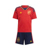 Youth Spain Home Jersey 2022 World Cup Kids Kit