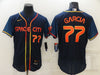 Men's Luis Garcia #77 Houston Astros  Navy 2022 City Connect Jersey