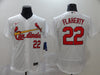 Men's Jack Flaherty St. Louis Cardinals Player White Jersey -Flex Base