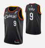 Men's Cleveland Cavaliers #9 Ricky Rubio stitched jersey