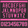 Custom Black Pink-White Authentic Baseball Jersey