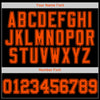 Custom Black Orange-Black Authentic Baseball Jersey