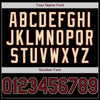 Custom Black Crimson-Khaki Authentic Baseball Jersey