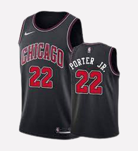 Men's Chicago Bulls #22 Otto Porter Jr stitched jersey