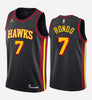 Men's Atlanta Hawks #7 Rajon Rondo stitched jersey