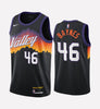 Men's Phoenix Suns #46 Aron Baynes stitched jersey