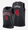 Men's Chicago Bulls #4 Alex Caruso stitched jersey
