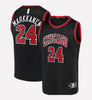 Men's Chicago Bulls #24 Lauri Markkanen stitched jersey