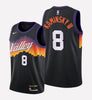 Men's Phoenix Suns #8 Frank Kaminsky stitched jersey