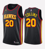 Men's Atlanta Hawks #20 John Collins stitched jersey