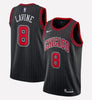 Men's Chicago Bulls #8 Zach LaVine stitched jersey