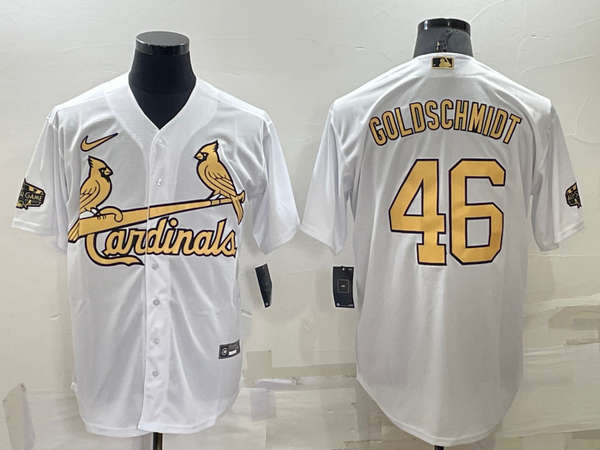 Men's Paul Goldschmidt St. Louis Cardinals White 2022 All-Star Game Jersey