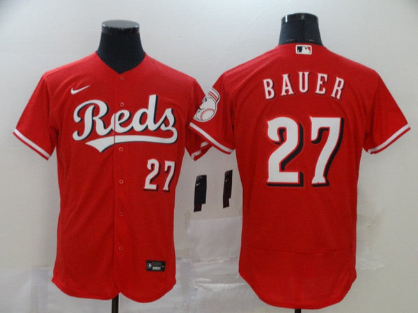 Men's Trevor Bauer Cincinnati Reds Player Jersey