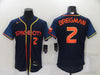 Men's Alex Bregman #2 Houston Astros  Navy 2022 City Connect Jersey