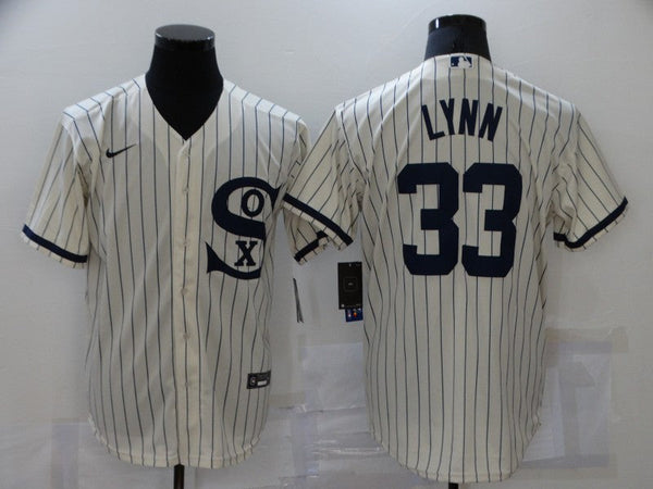 Men's Chicago White Sox Lance Lynn Cream 2021 Field of Dreams Jersey