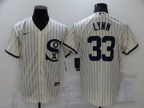 Men's Chicago White Sox Lance Lynn Cream 2021 Field of Dreams Jersey