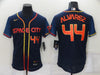 Men's Yordan Alvarez #44 Houston Astros  Navy 2022 City Connect Jersey