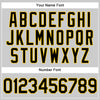 Custom Gray Black-Gold Authentic Baseball Jersey