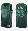 Men's Boston Celtics #36 Marcus Smart stitched jersey