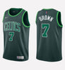 Men's Boston Celtics #7 Jaylen Brown stitched jersey