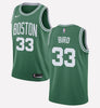 Men's Boston Celtics #33 Larry Bird stitched jersey