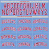 Custom NBA Light Blue Red-White Round Neck Rib-Knit Basketball Jersey