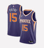 Men's Phoenix Suns #15 Cameron Payne stitched jersey