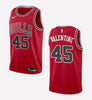 Men's Chicago Bulls #45 Denzel Valentine stitched jersey