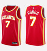 Men's Atlanta Hawks #7 Rajon Rondo stitched jersey