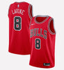 Men's Chicago Bulls #8 Zach LaVine stitched jersey