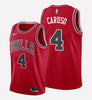 Men's Chicago Bulls #4 Alex Caruso stitched jersey