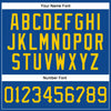 Custom Royal Gold-White Authentic Baseball Jersey