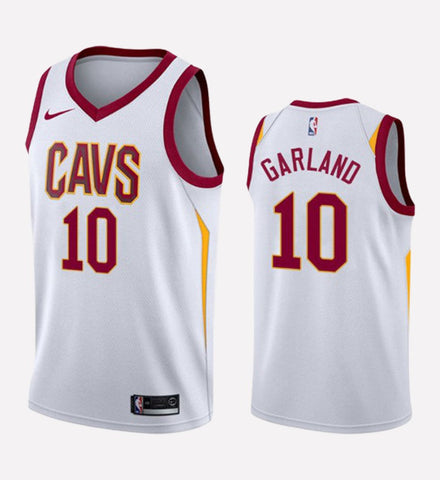 Men's Cleveland Cavaliers #10 Darius Garland stitched jersey