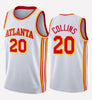 Men's Atlanta Hawks #20 John Collins stitched jersey