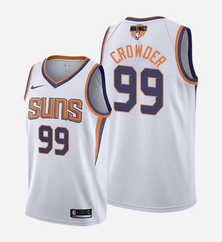 Men's Phoenix Suns #99 Jae Crowder stitched jersey