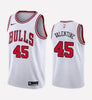 Men's Chicago Bulls #45 Denzel Valentine stitched jersey
