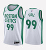 Men's Boston Celtics #99 Tacko Fall  stitched jersey