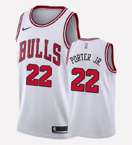 Men's Chicago Bulls #22 Otto Porter Jr stitched jersey